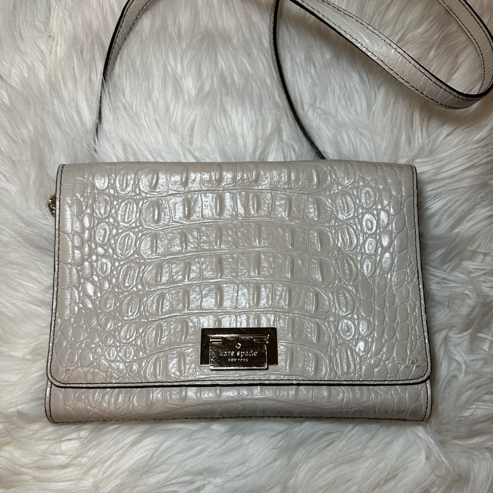 Kate Spade All Leather Crossbody Bag
